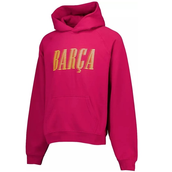 Fc Barcelona Other - Sport Design Sweden Adult FC Barcelona 2023-2024 Graphic Maroon Pullover Hoodie
